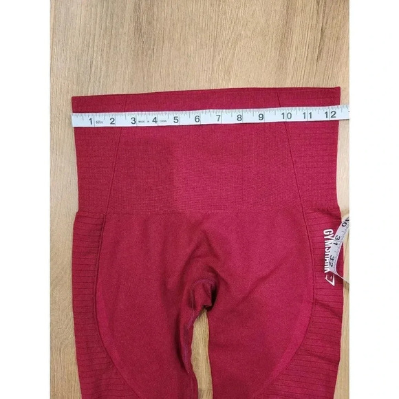 Gymshark Leggings womens Size Small Hot Pink/ Red. - Picture 4 of 6